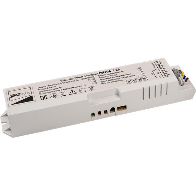 Блок аварийного питания JAZZWAY 5046009 PEPP36-1,0H IP40 БАП