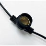 Уличная гирлянда JAZZWAY (1763) Белт-лайт PBL-S60/ L18+1,5 Black E27 (универсальное крепление) IP65 5040588A